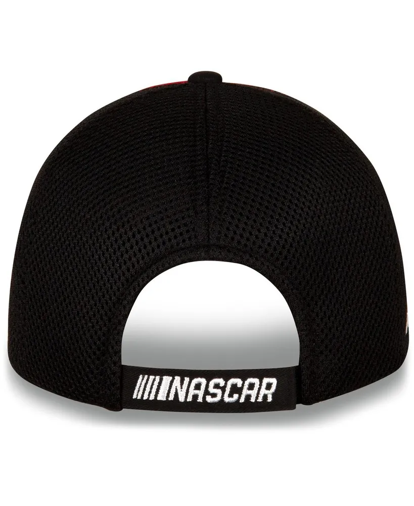 Men's Team Penske White and Black Austin Cindric Discount Tire Element Mesh Adjustable Hat