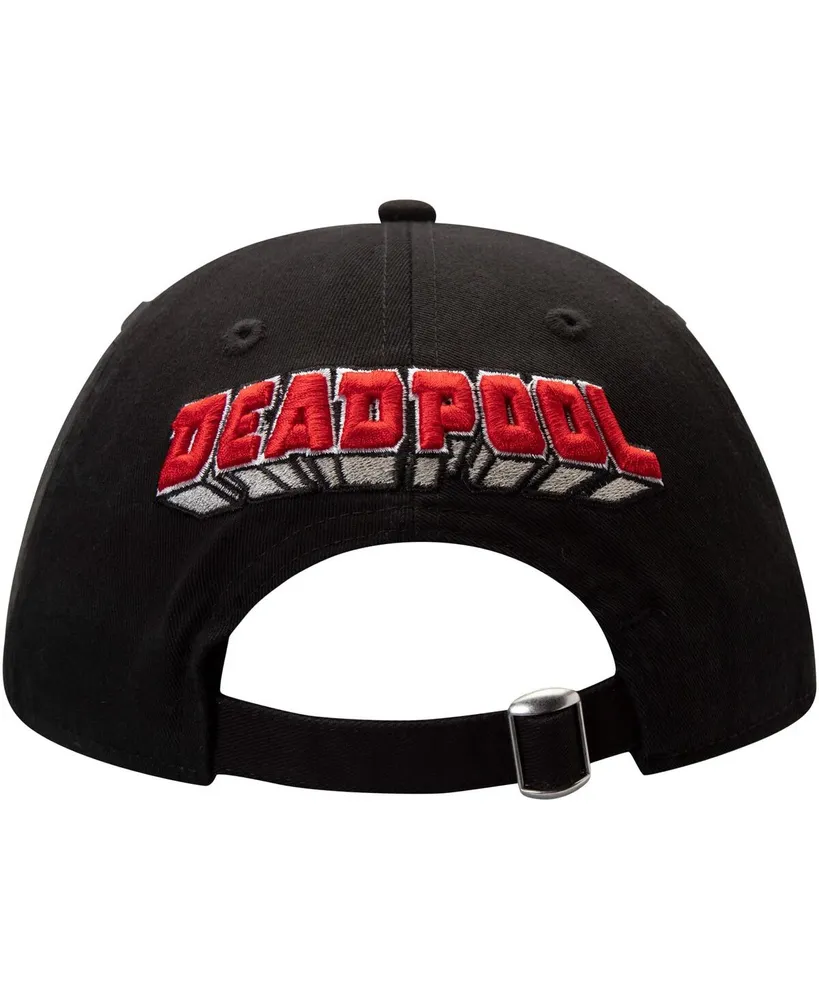 Men's New Era Black Deadpool 9TWENTY Adjustable Hat