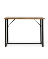 Vinton Modern Industrial Handcrafted Wood Desk