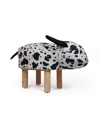 Ferrron Contemporary Kids Cow Ottoman