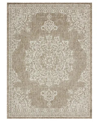 Nicole Miller Patio Country Azalea 5'2" x 7'2" Outdoor Area Rug