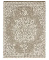 Nicole Miller Patio Country Azalea 5'2" x 7'2" Outdoor Area Rug