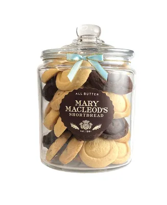 Mary Macleod's Shortbread Cookie Gift Jar of Assorted Shortbread, 43 Count