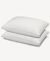Ella Jayne Gusseted Soft Plush Down Alternative Stomach Sleeper 2-Pack Pillow