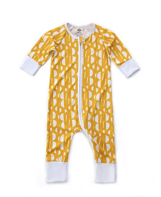 Earth Baby Outfitters Baby Boys or Baby Girls 2 Way Zippy Romper