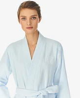 Lauren Ralph Greenwich Woven Terry Bath Robe