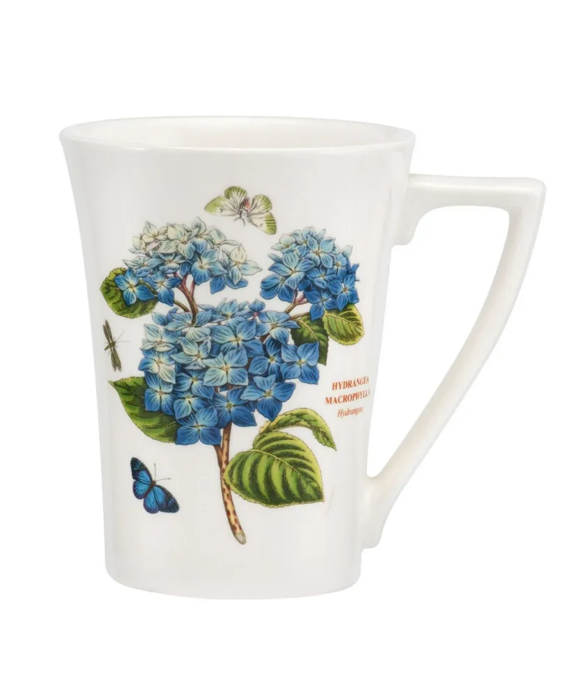 Botanic Garden Assorted Motifs Mandarin Mugs, Set of 6