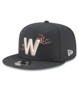 Men's New Era Graphite Washington Nationals City Connect 9FIFTY Snapback Adjustable Hat