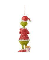 Jim Shore Grinch with Large Heart Ornament