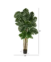 Monstera Artificial Tree, 6'