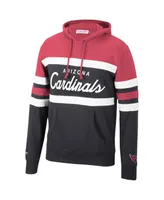 Men's Mitchell & Ness Cardinal, Black Arizona Cardinals Head Coach Pullover Hoodie