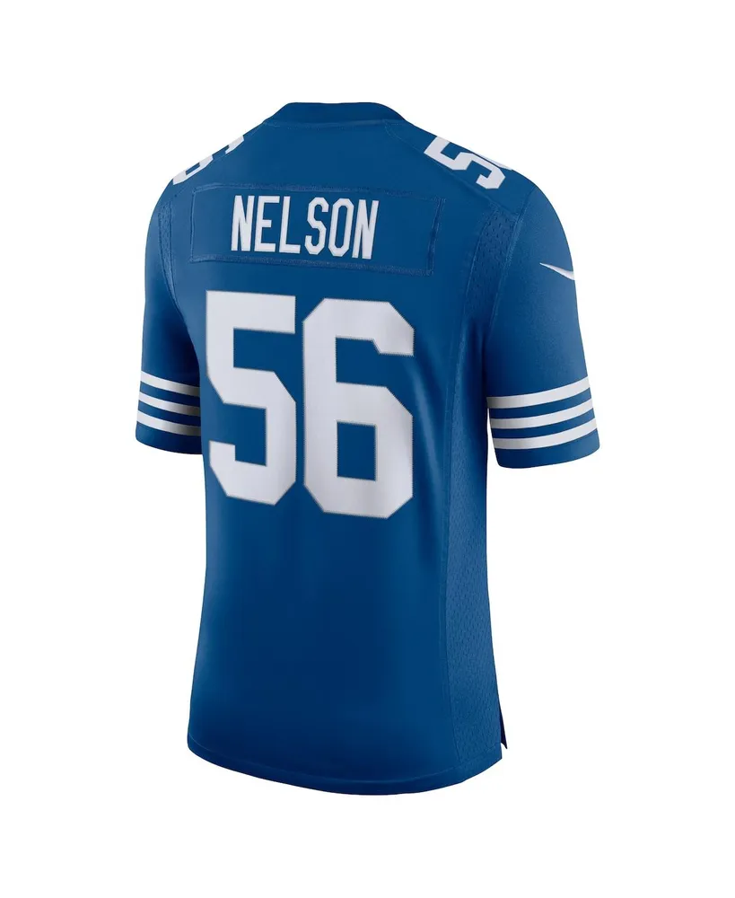 Men's Nike Quenton Nelson Royal Indianapolis Colts Alternate Vapor Limited Jersey