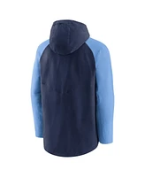 Men's Nike Navy, Light Blue Tampa Bay Rays Authentic Collection Performance Raglan Full-Zip Hoodie