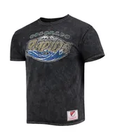 Men's Mitchell & Ness Black Colorado Rapids Since '96 Mineral Wash T-shirt