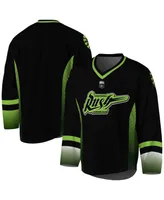 Men's Black, Kelly Green Saskatchewan Rush Replica Jersey