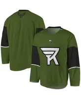 Men's Green, Black Rochester Knighthawks Replica Jersey