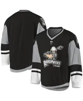 Men's Black, Gray Calgary Roughnecks Sublimated Replica Jersey