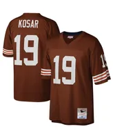 Men's Mitchell & Ness Bernie Kosar Brown Cleveland Browns Legacy Replica Jersey