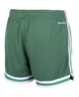 Women's Mitchell & Ness Kelly Green Boston Celtics Jump Shot Shorts