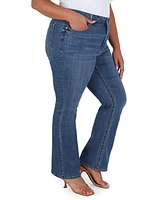 Seven7 Plus Size Tummyless Slim Boot Jeans