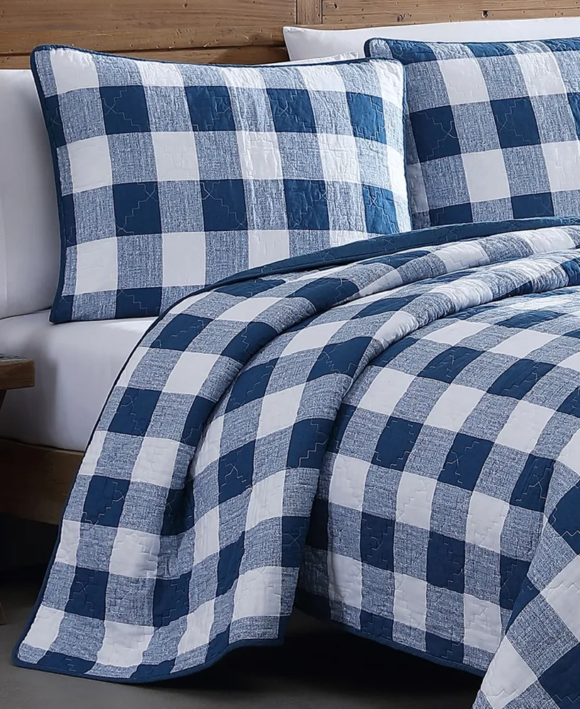 Closeout! Wrangler Flagstaff Check piece Quilt Set