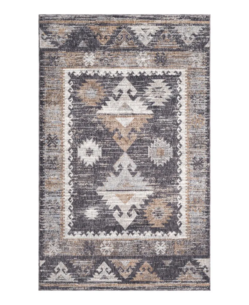 Bayshore Home Adobe ADO01 5'3" x 8' Area Rug