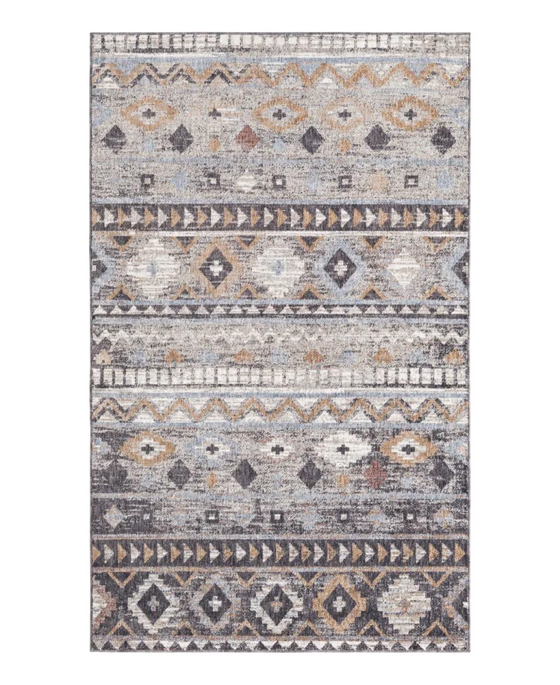 Bayshore Home Adobe ADO02 5'3" x 8' Area Rug