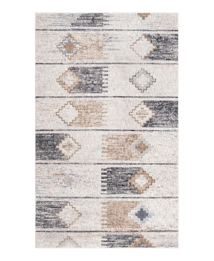 Bayshore Home Adobe ADO03 5'3" x 8' Area Rug