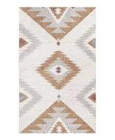 Bayshore Home Adobe ADO06 5'3" x 8' Area Rug