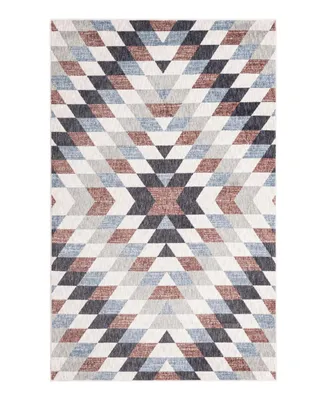 Bayshore Home Adobe ADO07 5'3" x 8' Area Rug