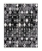 Bayshore Home High-Low Pile Upland UPL02 7'10" x 10' Area Rug