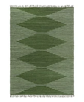 Bayshore Home Balance Cotton BAC01 8' x 11' Area Rug