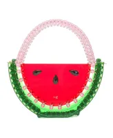 Women's Watermelon Beaded Clutch