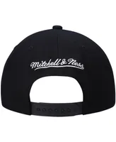 Men's Mitchell & Ness Black Portland Trail Blazers Ground 2.0 Snapback Hat