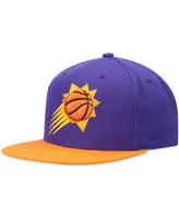 Men's Mitchell & Ness Purple and Orange Phoenix Suns Team Two-Tone 2.0 Snapback Hat