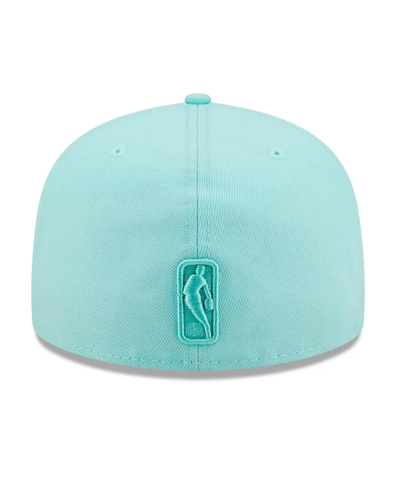 Men's New Era Turquoise Los Angeles Lakers Color Pack 59Fifty Fitted Hat