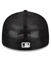 Men's New Era Black Chicago White Sox 2022 Batting Practice Low Profile 59FIFTY Fitted Hat