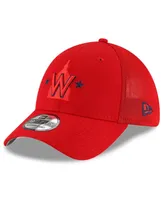 Men's New Era Red Washington Nationals 2022 Batting Practice 39THIRTY Flex Hat