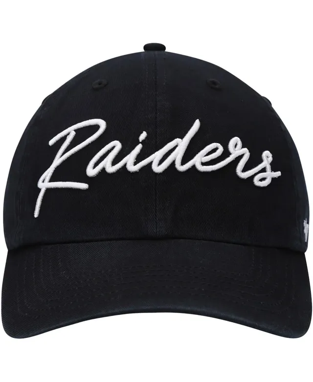 Las Vegas Raiders '47 Women's Finley Clean Up Adjustable Hat - Black