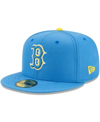 Men's New Era Light Blue Boston Red Sox City Connect 59FIFTY Fitted Hat