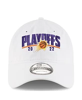 Men's New Era White Phoenix Suns 2022 Nba Playoffs Arch 9TWENTY Adjustable Hat