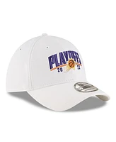 Men's New Era White Phoenix Suns 2022 Nba Playoffs Arch 39THIRTY Flex Hat