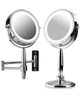 Ovente Lighted 3-in-1 Makeup Mirror Tabletop