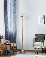 Elegant Designs 1 Light Torchiere Floor Lamp