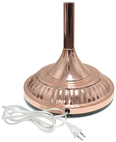 Elegant Designs 1 Light Torchiere Floor Lamp - Rose Gold