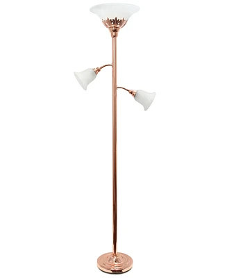 Elegant Designs 3 Light Floor Lamp