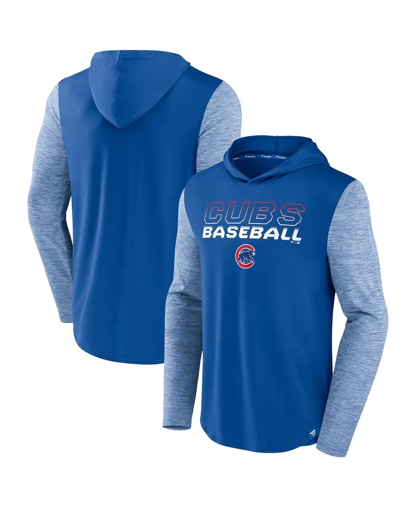 Men's Fanatics Branded Royal Chicago Cubs Extra Innings Pullover Hoodie