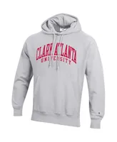 Men's Champion Clark Atlanta University Panthers Tall Arch Pullover Hoodie