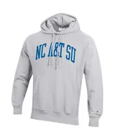 Men's Champion Gray North Carolina A&T Aggies Tall Arch Pullover Hoodie