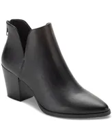 Sun + Stone Women's Elizaa Notched Pointed Toe Dress Booties, Created for Macy's